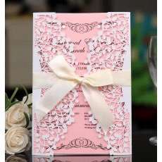 Laser Invitation Card With Envelope Wedding Invitation Rectangle 2020